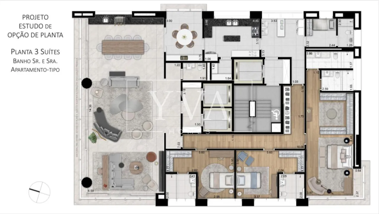 Apartamento com 3 suítes à venda em Itaim Bibi, São Paulo, por R$ 15.600.000 Imagem 7