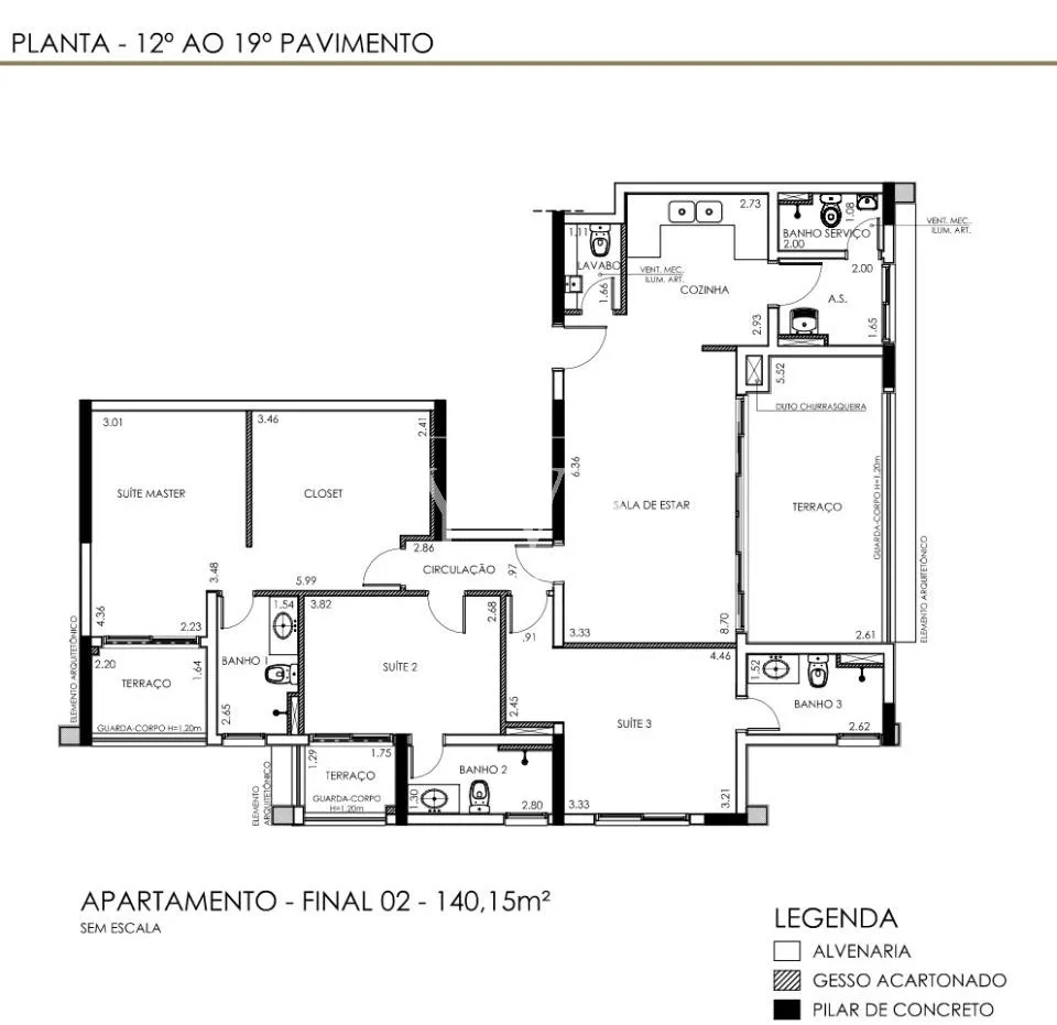 Apartamento com 3 suítes à venda em Vila Nova Conceição, São Paulo, por R$ 4.210.000 Imagem 39