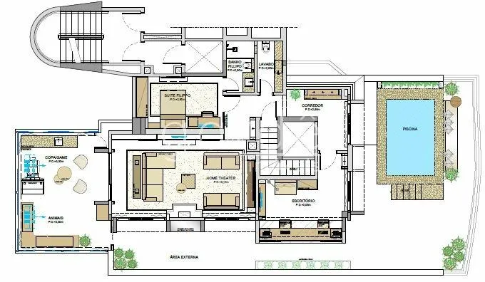 Cobertura com 4 suítes à venda em Vila Nova Conceição, São Paulo, por R$ 18.000.000 Imagem 37