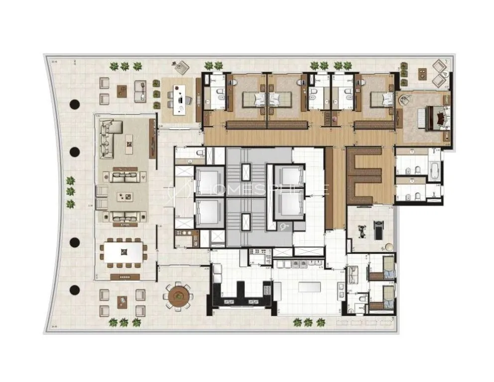 Apartamento com 4 suítes à venda em Ibirapuera, São Paulo, por R$ 24.000.000 Imagem 18