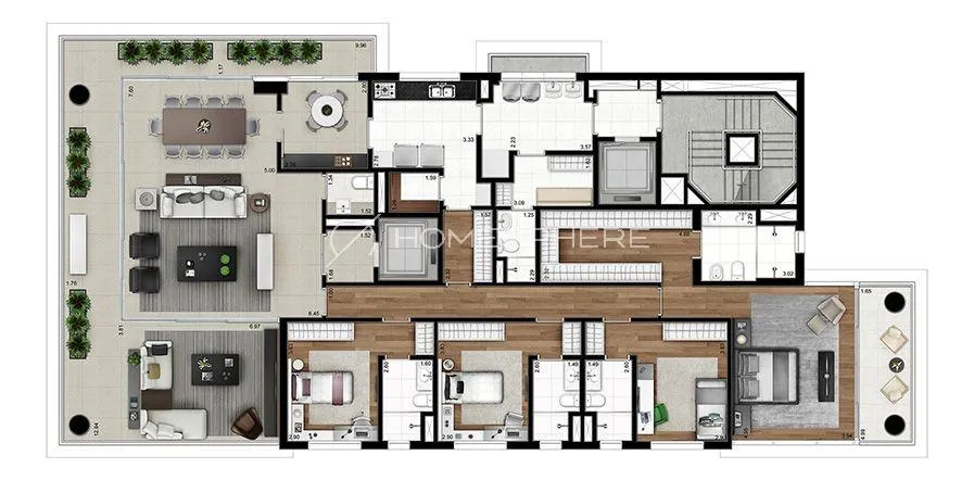 Apartamento com 4 suítes à venda em Ibirapuera, São Paulo, por R$ 8.673.000 Imagem 19