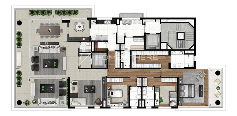 Apartamento com 4 suítes à venda em Ibirapuera, São Paulo, por R$ 8.673.000 Imagem 20